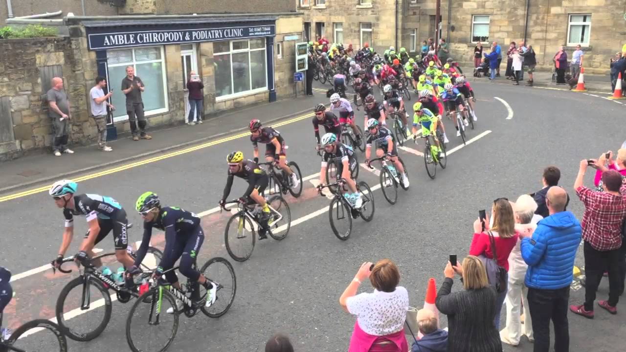 Tour of Britain through Amble 2015 YouTube
