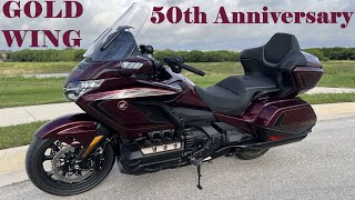 2025 Honda Gold Wing Tour 50th Anniversary Overview