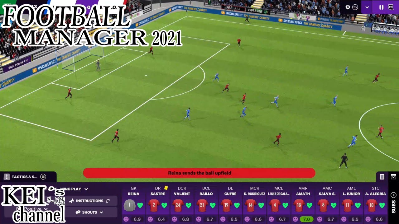 Football Manager 21 実況 5 フレンドリーマッチ最終戦 ヘッドコーチはすることがいっぱい 英語字幕 Xbox Series X Youtube