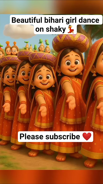 Beautiful bihari girls dance on shaky💃#shaky #bihar #dance #dancevideo #youtube #shorts #trending#ai