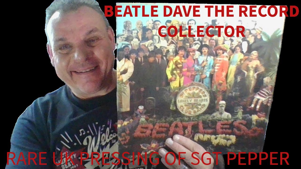 A RARE UK PRESSING OF SGT PEPPER. #thebeatles #vinylcommunity