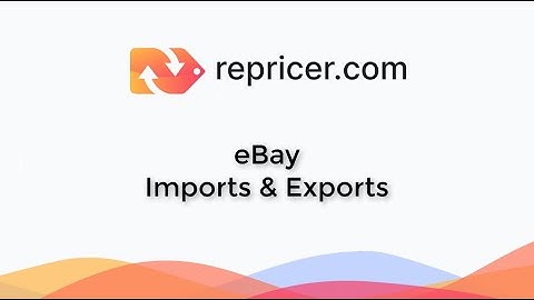 Repricer eBay Imports & Exports | Imports & Exports