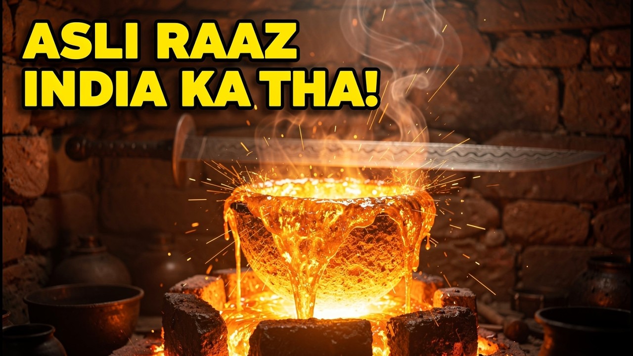 Damascus Sword Ka Asli Raaz India Me Tha? | Wootz Steel Truth
