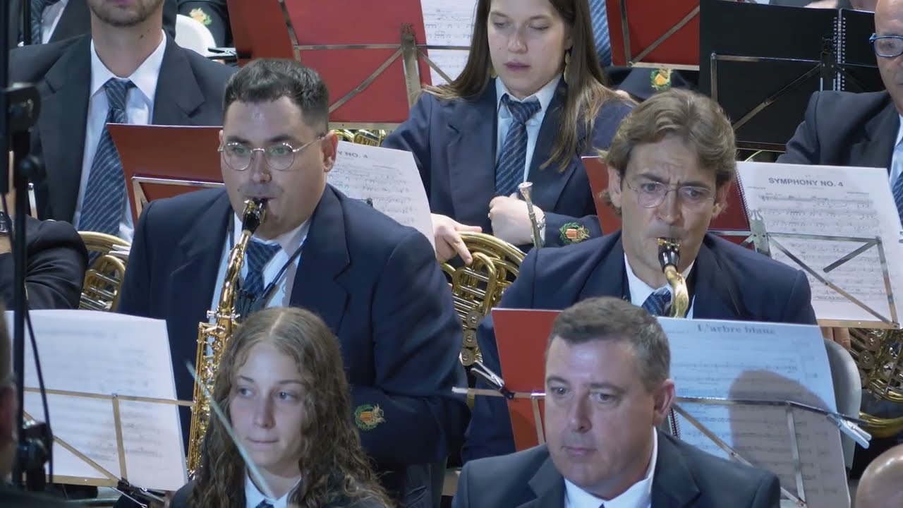 Symphony No. 4 (David Maslanka) - Banda Sinfónica S.M. La Artística de Buñol - Concierto Mano a Mano