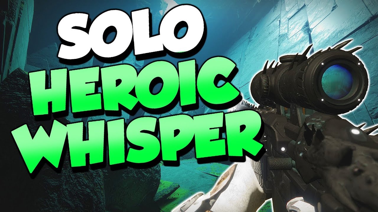 Whisper of the Worm Heroic Solo! Warlock [Destiny 2] YouTube