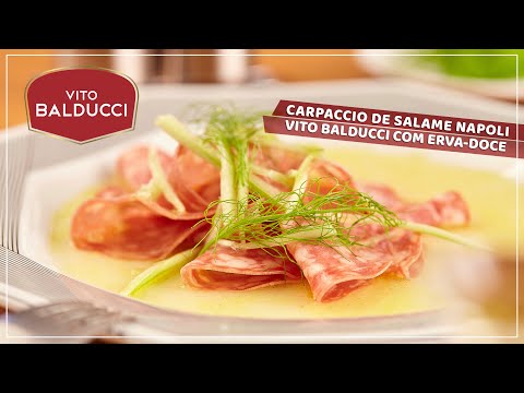 Vídeo: Como Fazer Carpaccio De Erva-doce