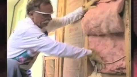 Right Vs Wrong: Installing Insulation Batts In Exterior Walls - Part Two
