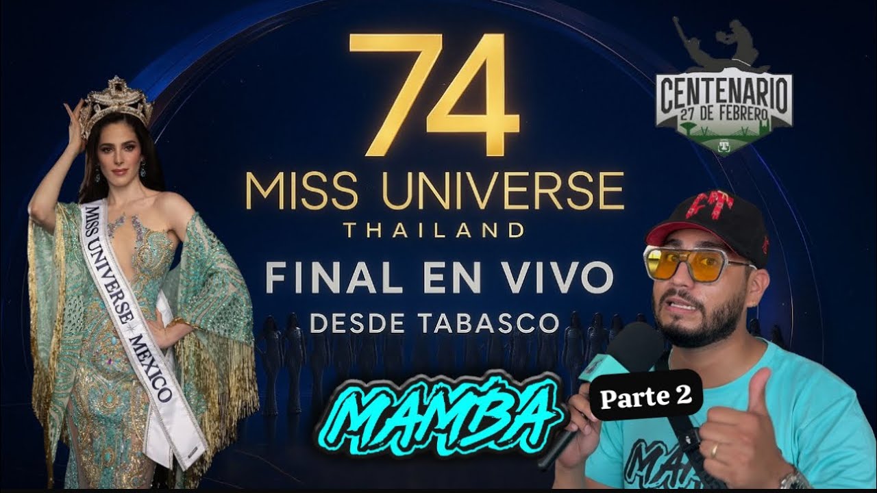 Fátima Bosch SE CORONA👑 como MISS UNIVERSO 2025 👸🏻ASÍ SE VIVIÓ EN ...
