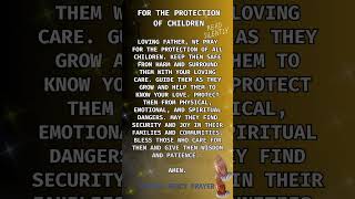 🌟 For the Protection of Children - Prayer Card 🌟