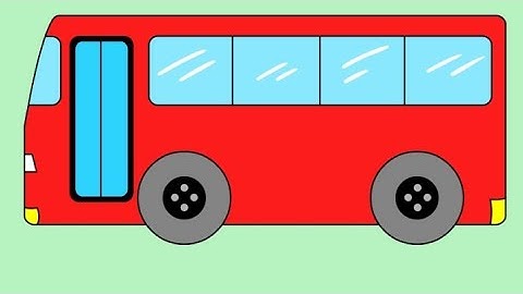 🚎🙂How to draw a BUS/Easy step by step Drawing for kids/Drawing Activities🚎🙂