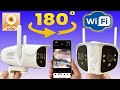 ПАНОРАМНАЯ WIFI КАМЕРА ВИДЕОНАБЛЮДЕНИЯ (определение людей, авто, животных)