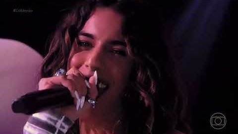 Marina Sena cantando Mande um Sinal - Ao Vivo no Caldeirão com Mion (04/05/2024)