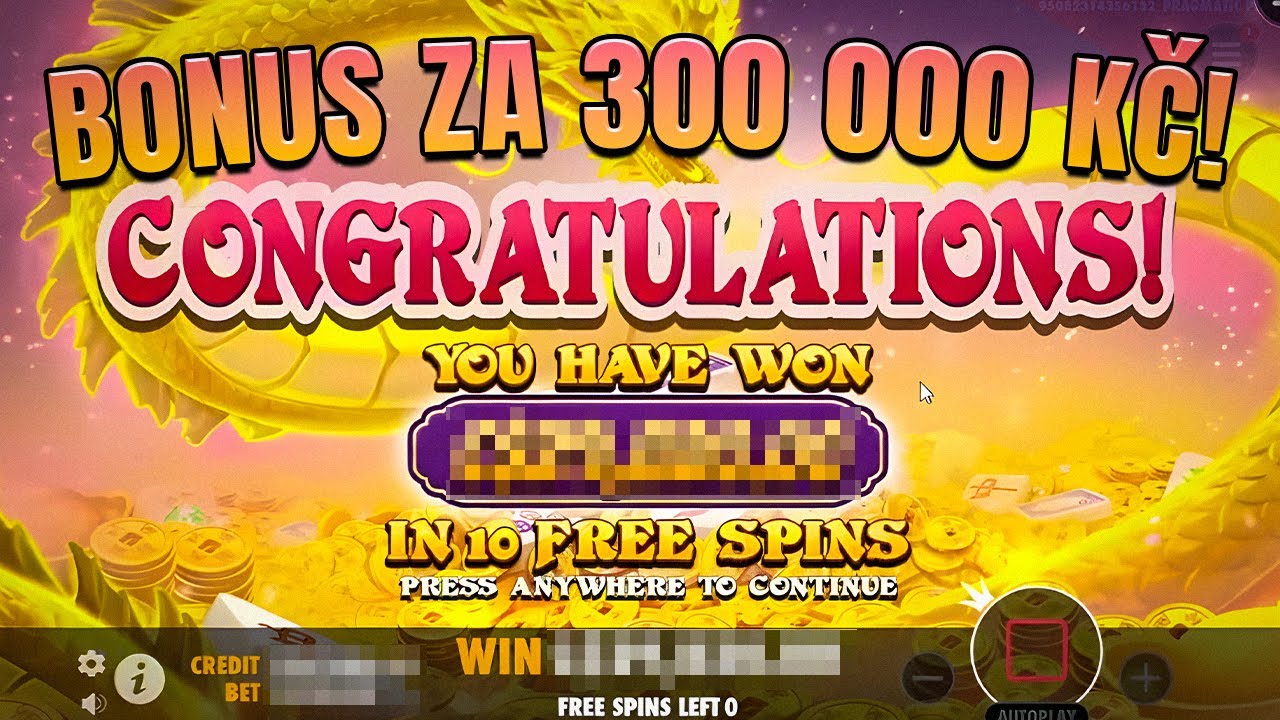 VYTOČIL JSEM BONUS ZA 300 000 KČ!