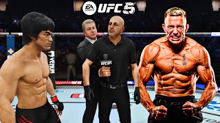 Bruce Lee 🐉 vs Georges St-Pierre 🇨🇦 | Dream Fight 💥(EA SPORTS UFC 5) (4K HDR) MR. JOJO | UFC 2025 screenshot 3
