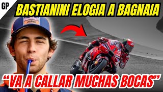 💥ENNEA BASTIANINI HABLA claro sobre PECCO BAGNAIA y dice ESTO sobre MARC MARQUEZ