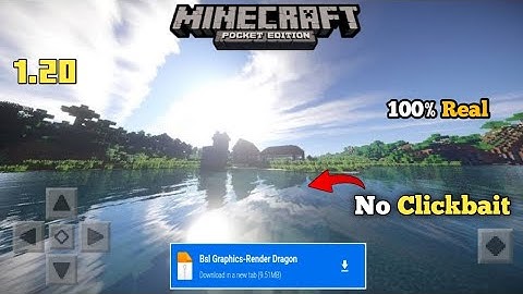 Bsl Shader For Minecraft PE 1.20+ [ Render Dragon Support ] 100% Working