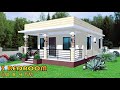 57 sqm  3 bedroom  box type house design idea  6x95m  bahay  simple house design