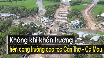Cao tốc Cần Thơ – Cà Mau thi công xuyên Tết | MIỀN TÂY HÔM NAY - TRƯA 02/02/2024 | VTV CẦN THƠ