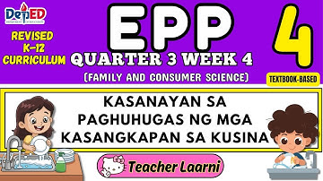 EPP 4 QUARTER 3 WEEK 4 - REVISED K- 12 CURRICULUM