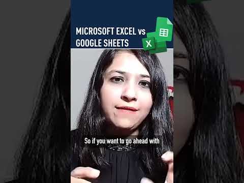 Video: Adakah helaian Google atau Excel lebih baik?