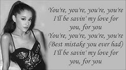 Ariana Grande ~ Best Mistake ft. Big Sean ~ Lyrics  - Durasi: 3:54. 