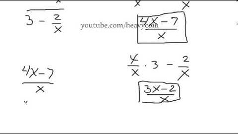 Intermediate Algebra Complex Fractions part 3