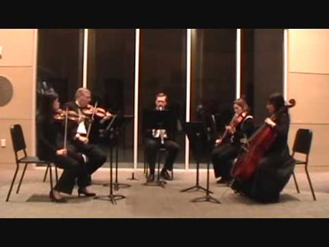 Mozart Clarinet Quintet - 4th Movement - Theme and Variations