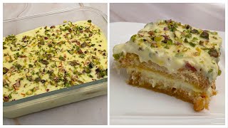 15 Minutes Dessert Recipe With 2 Cups Of Milk | Instant Malai Cake |15 मिनट मे बहुत स्वादिष्ट मिठाई screenshot 4