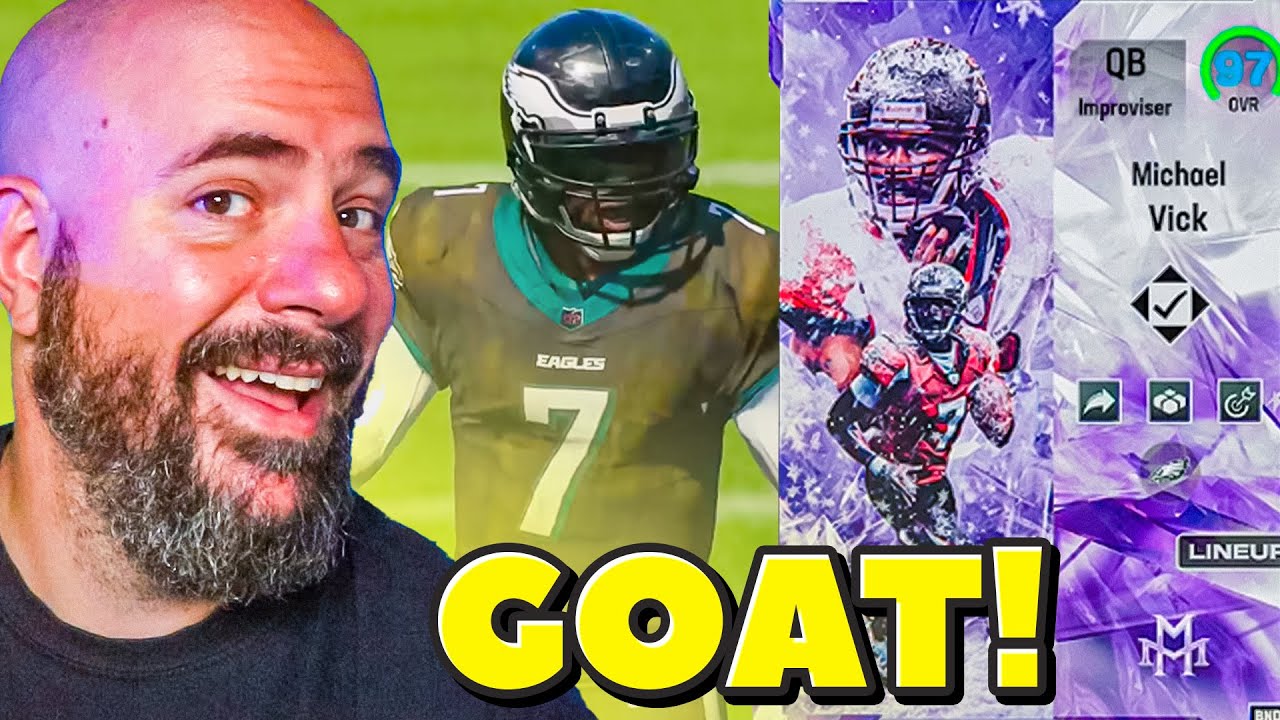 THE MOST OVERPOWERED MICHAEL VICK IN MADDEN HISTORY - YouTube