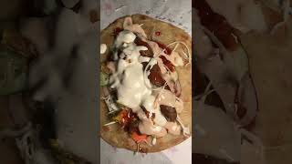 Kebab Chicken Paratha by HA Fast Food #lahore #streetfood #parathareceipe