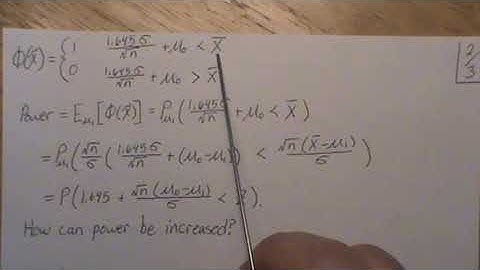 Hypotheses Testing: Simple vs Simple Hypotheses for a Normal Distribution