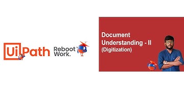 UiPath Tutorial | Document Understanding - Digitization