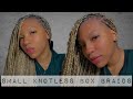 Super Neat Small Knotless Box Braids