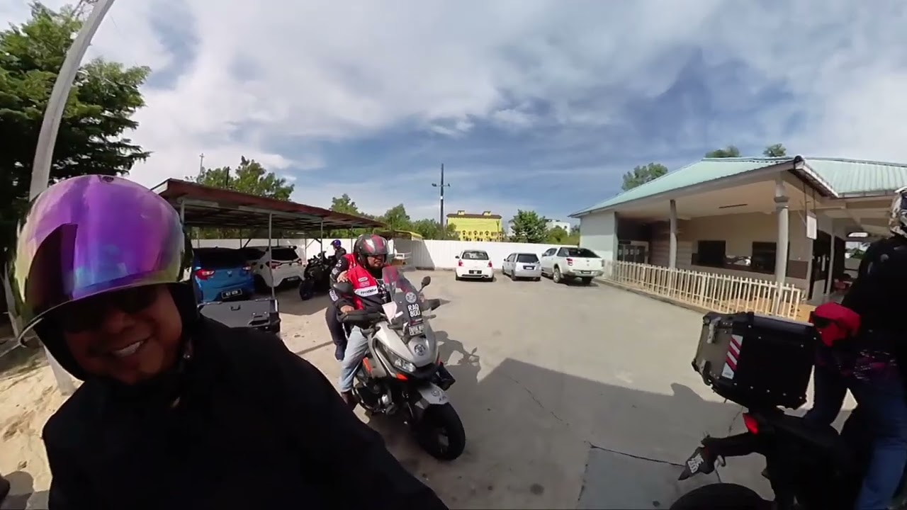 Group Riders Santai - Ride akhir tahun 2025- Narathiwat -Pattani-Yala -8 buah moto part 1