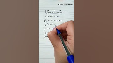 Differentiation of Trigonometric Functions