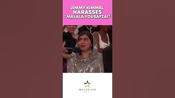 Jimmy Kimmel HARASSES Malala Yousafzai in Oscar 2023 #jimmykimmel #jimmy #malala #1million #shorts