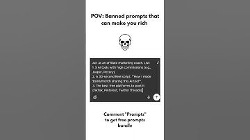 Banned prompt that can make you rich| #chatgpt #chatgpt4o #ai #aiprompt #prompt #prompts