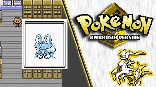 Pokemon ambrosia hack Rom Gbc - Froakie eu escolho você !!!