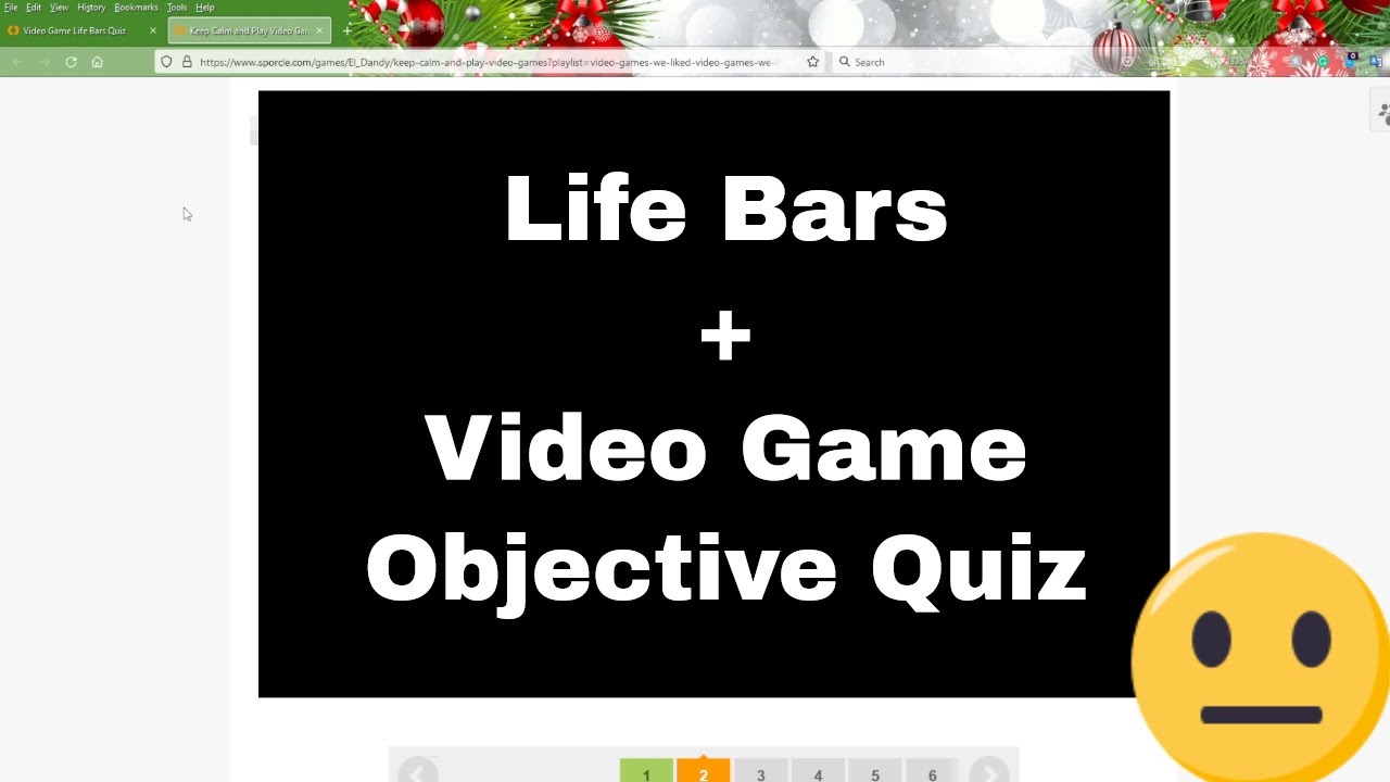 Different Types of Video Game Quizzes!!! (Sporcle Quizzes)