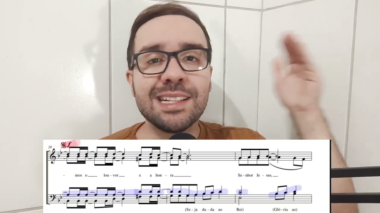 ICM: Digno é Jesus de toda Glória (TENOR + Análise do Arranjo) #icm #musica #maranata 