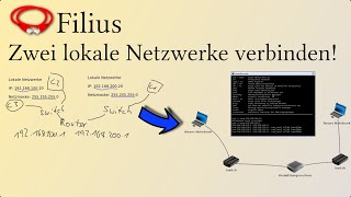 Wie verbinde ich zwei lokale Netzwerke? (Routing Teil 01) (Filius)