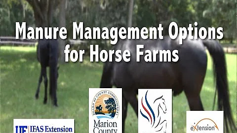 Manure Management Options for Horse Farms