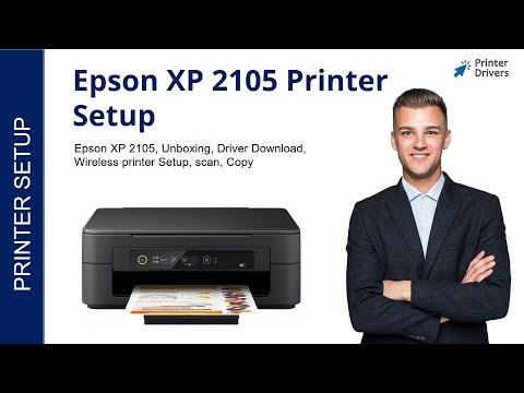 Epson XP 2105 Printer Setup | Printer Drivers | Wi-Fi setup | Driver ↓↓↓