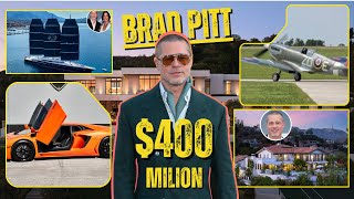 Brad Pitt Net Worth 2025 Luxury Homes Cars and Business Deals