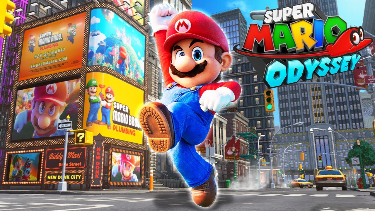 Super MARIO MOVIE Odyssey - Full Game Walkthrough - YouTube