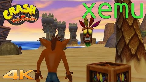 Crash Twin Sanity / RTX 3090 / XBOX emulator for PC XEMU