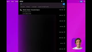 Manage your Meetings — Speaker Search & Editable Transcripts in Alter #ai #productivity