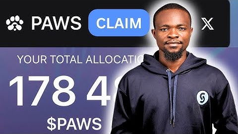 Claim PAWS Allocation Now - (Simple Steps) | wPAWS & Token Withdrawal
