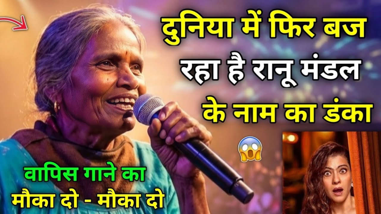 दुनिया में फिर बज रहा है रानू मंडल के नाम का डंका | Ranu Mondal New Song | Siraj Ashu Bachchan