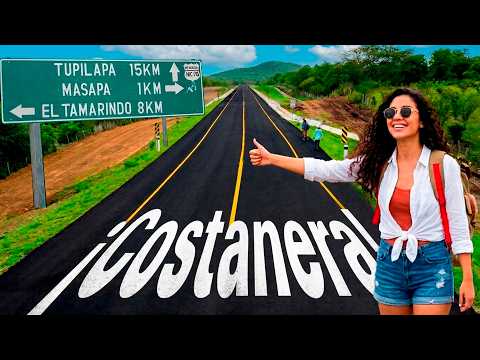 Así luce el NUEVO TRAMO 5 de la Carretera Costanera en Nicaragua 2026 NI🌊🛣️🚧